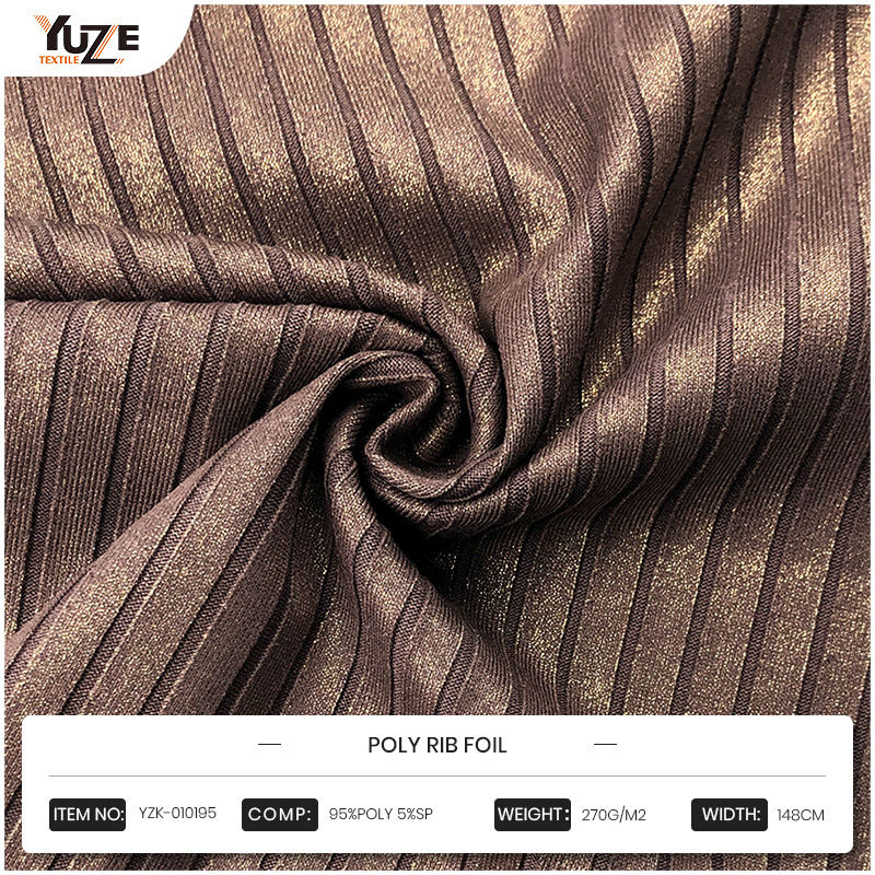 YZK-010195 Poly Rib Foil Foil