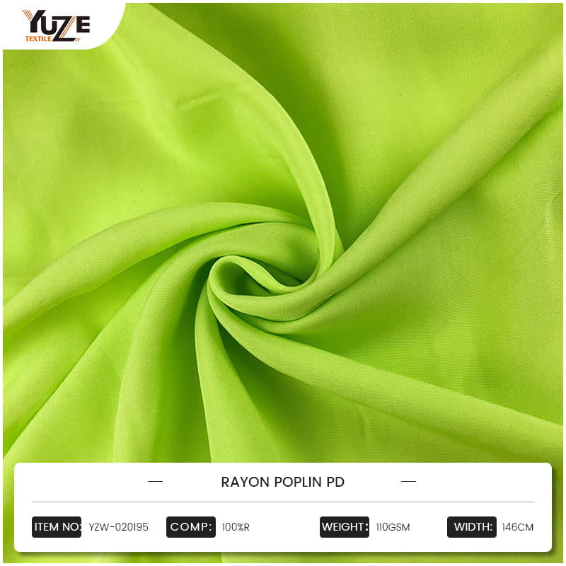 YZW-020195 Rayon Poplin Pd