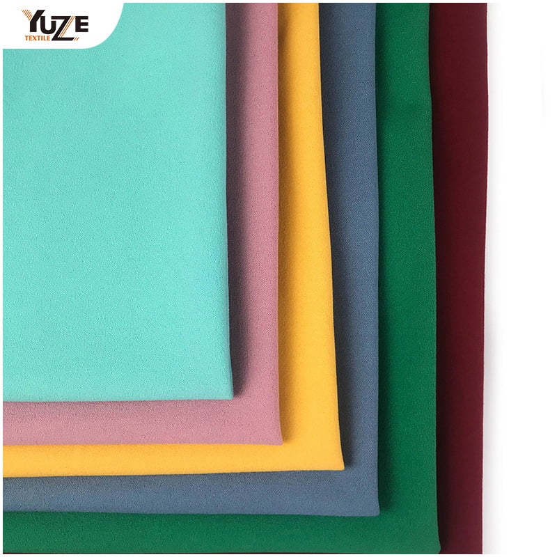 YZK-040009 T/SP False Twist Moss Crepe