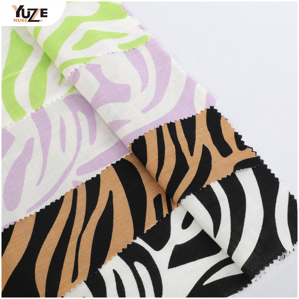 YZW-020025-7 Rayon SP SLUB SLUB SLUB PRT